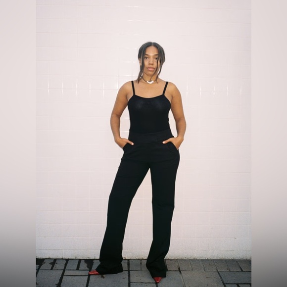 Djerf Avenue Day-to-day Pants Black - Tall M - Picture 2 of 13